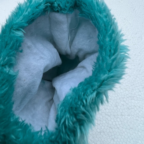 Super Soft Faux Fur Cat Bear Animal Paw Fingerless Gloves - Picture 9 of 13